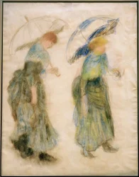 Girl with Umbrella