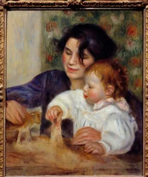 Portrait of Gabrielle and Jean