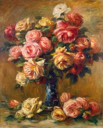 Roses in a Vase