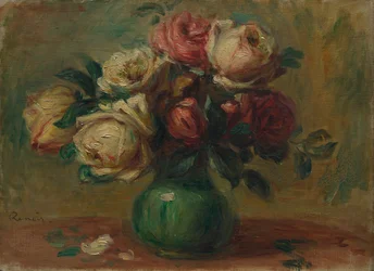 Roses in a Vase, c. 1890