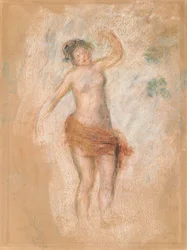 Study of a Faun Woman Dancing for 