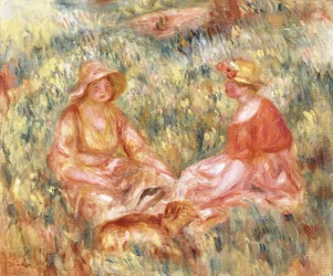 Two Women in the Grass