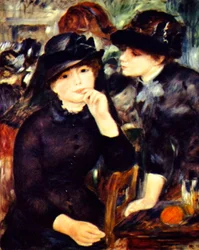 Two Girls in Black