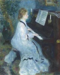 Woman at the Piano