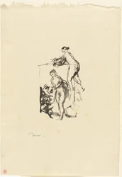 Woman with Grapevine, 3rd Variant