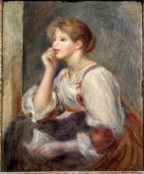 Woman with a Letter