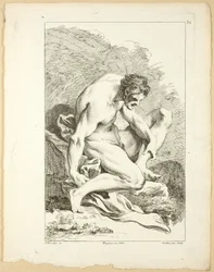 Figure, from Premier livre de figures d’Academies gravées en Partie par les Professeurs de l’ Académie Royale