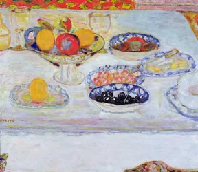 Bowl and Plates of Fruit, 1930-32