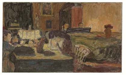 Evening in the Salon