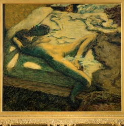 Woman Asleep on Her Bed or The Indolent