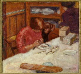 Interior or the Woman with Dog
