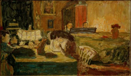 The Evening at the Salon (Terrace Family)