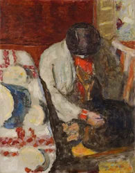Marthe with the White Tablecloth