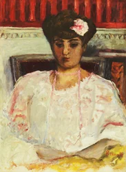 Misia in Pink Blouse