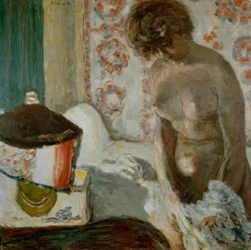 Nude by the Lamp