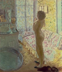 Nude in Backlighting, or The Eau de Cologne