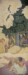 On the Mediterranean (triptych), 1911