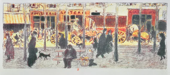 Parisian Boulevard, 1896