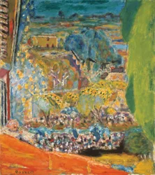 Landscape with Red Roof (Le Cannet)