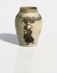 Small Vase: Street Scene, c.1894-95