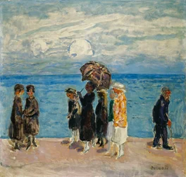 Promenaders at the Seaside
