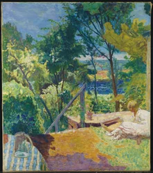 Terrace at Vernon, 1923