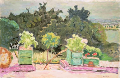 The Terrace at Vernonnet, 1913