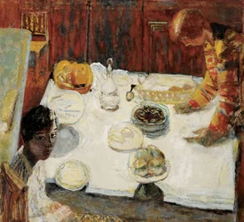 White Tablecloth Dining Room