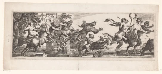 Centaurs Disrupting a Sacrifice