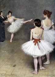 Classical dance: ballerinas in 1897 by Pierre Carrier Belleuse