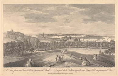 A View from One Tree Hill in Greenwich Park