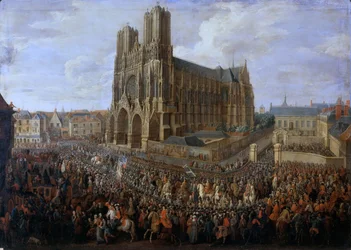 Cavalcade of Louis XV after his coronation, 26 October 1722