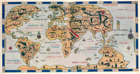 The Dauphin Map of the World