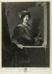 Portrait of Hyacinthe Rigaud