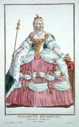 Elizabeth Petrovna (1709-62) Empress of Russia (1741-62) from 