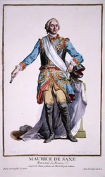 Maurice of Saxony (1696-1750), from 