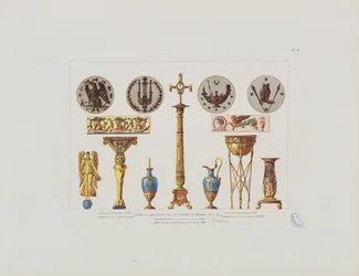 Details and Ornaments from the Studio of Painter C.I. Isabey, from 