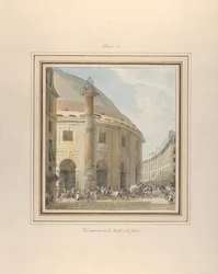 La Halle aux Blés, Exterior View