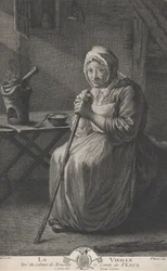 The Old Woman, from the Office of The Count of Vence