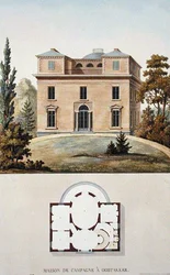 Country House at Oostakker, Belgium, from 