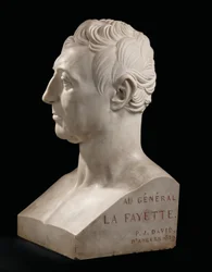 Bust of Marie-Joseph-Gilbert du Motier, marquis de La Fayette