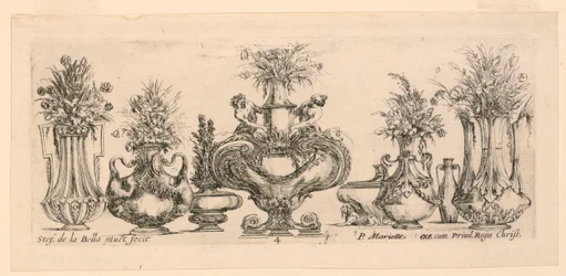Eight Vases, from "Raccol"