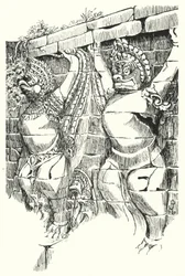 Garudas, Elephants