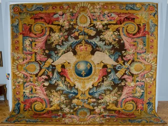 Louis XV Savonnerie Carpet with Royal Arms