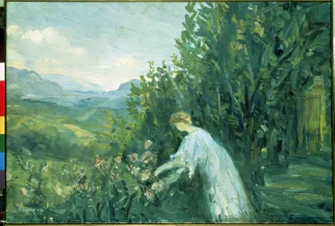 Lady in the Garden
