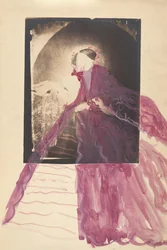 La Comtesse at Table with Hand to Face, 1860s