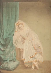 La Comtesse in Robe de Piqué or as Judith, 1860s