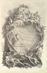 Frontispiece for the Tomb of William III, ca. 1736