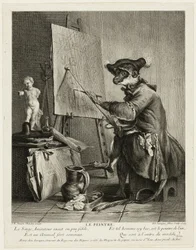The Monkey Painter