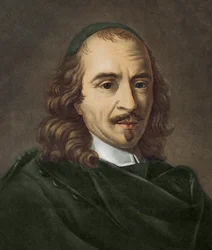 Portrait of Pierre Corneille (1606-1684) - Engraving by Pierre-Michel Alix (1762-1817)
